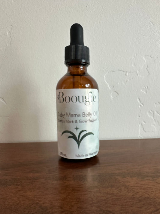 Baby Mama Belly Oil - Stretch Mark & Glow Support